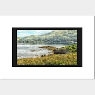 Abandoned Boat, Isle of Kerrera, Scotland landscape art Posters and Art